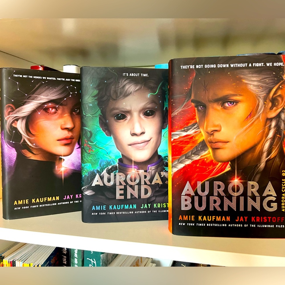 Brand New Kaufman and Kristiff Aurora Cycle Hardbacks!